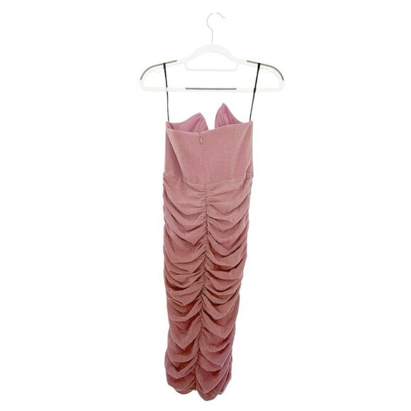 NWOT MICHAEL COSTELLO x REVOLVE India Midi Dress in Blush - Picture 4 of 4